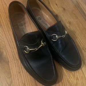 Gucci Horsebit Loafers 44.5M, 12US Black